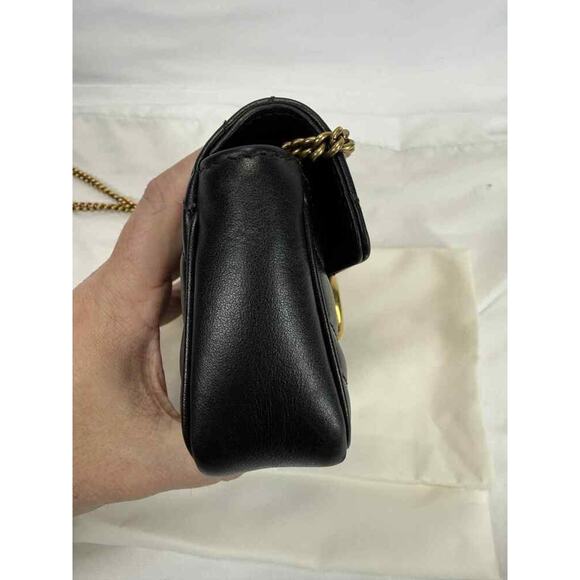 Gucci GG Marmont Matelassé Super Mini Chain Crossbody Bag SPB-TS 351756 - Picture 4 of 15